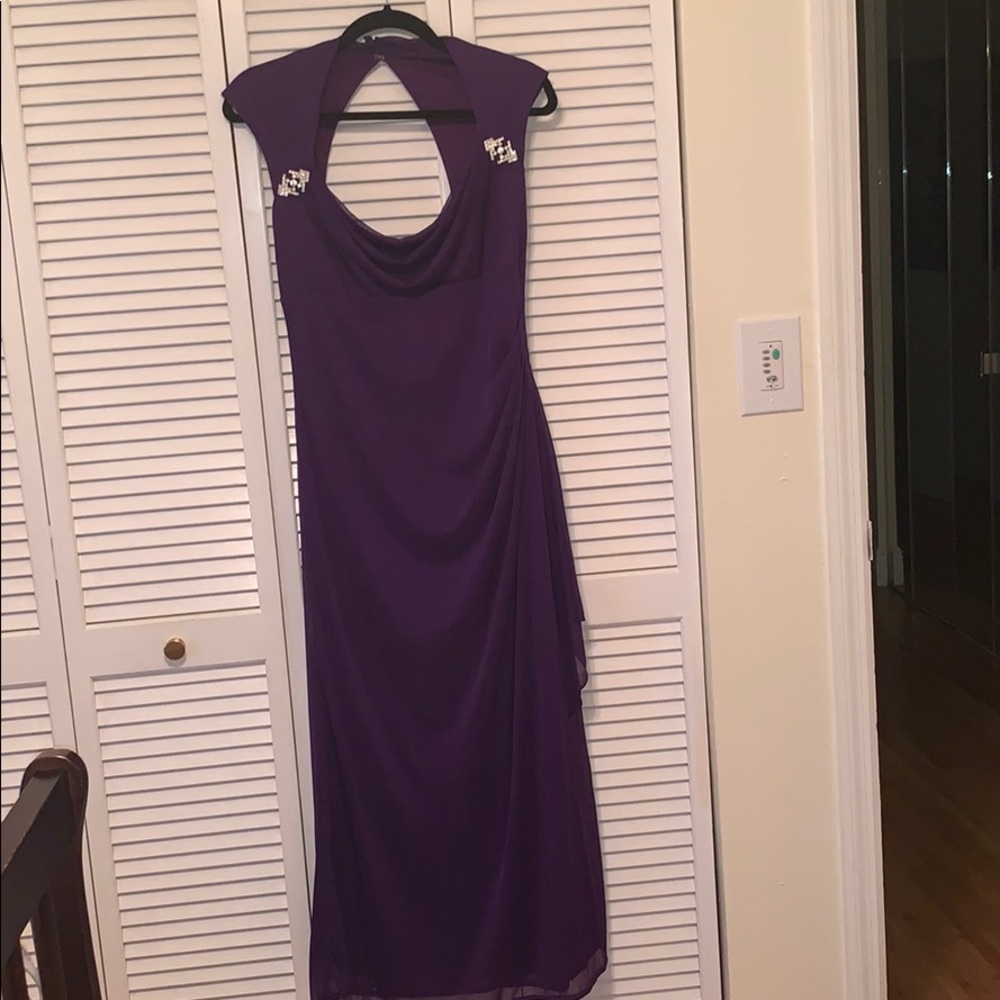 Purple Wedding Event Dress